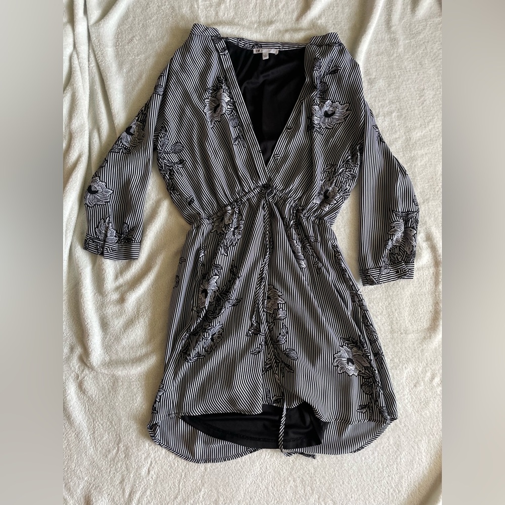 Elevate your work attire! Black and white dress!